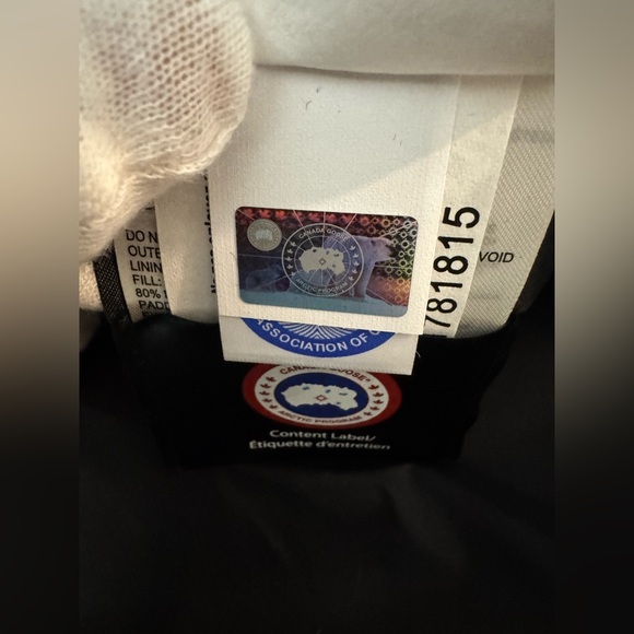 Canada Goose Women's Gabriola parka Size S in Black Style 5806L - Picture 5 of 7